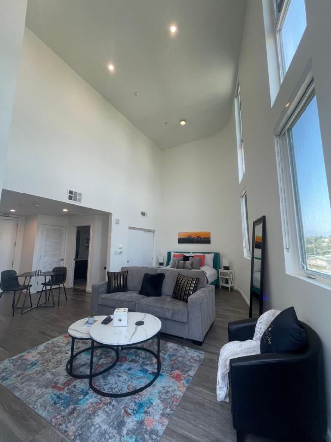 Luxury Downtown Los Angeles Penthouse Condo With Skyline Views Luaran gambar