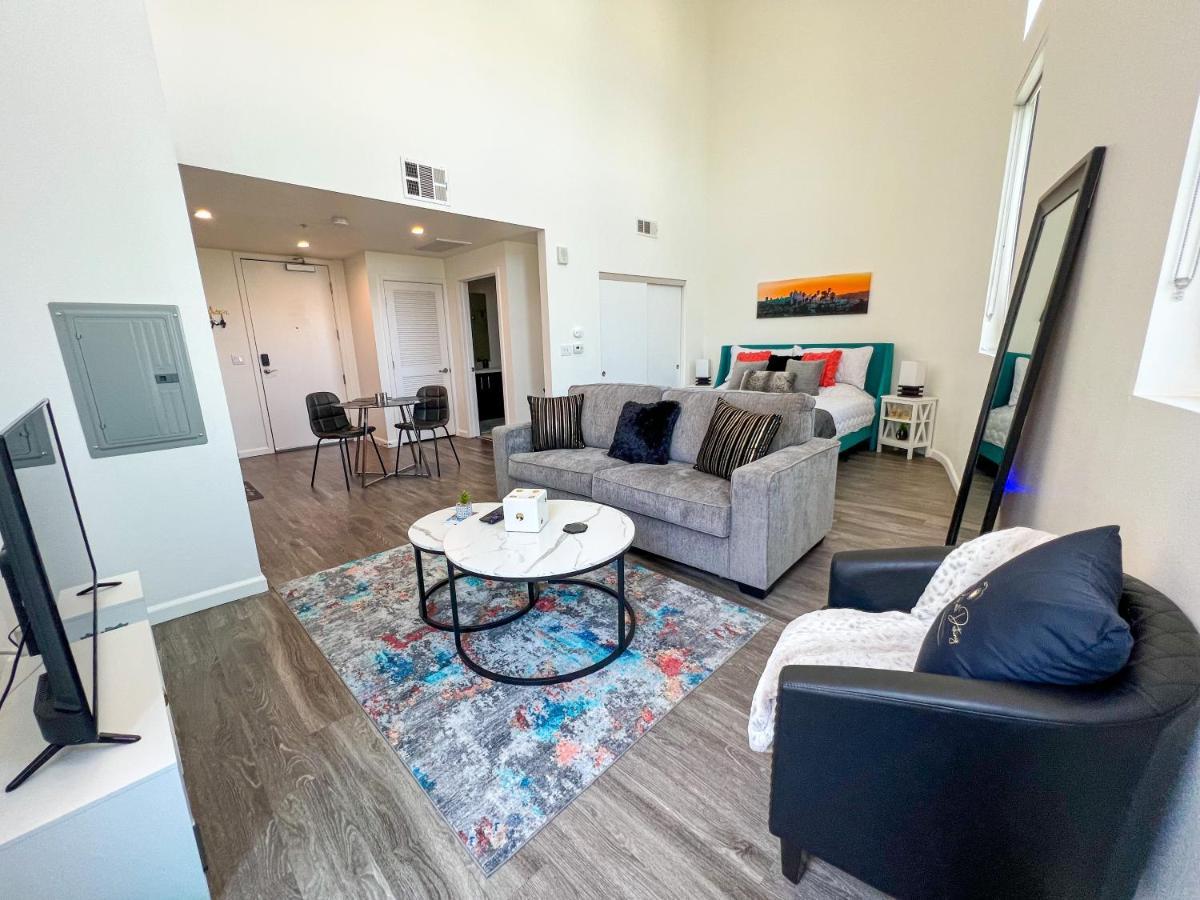 Luxury Downtown Los Angeles Penthouse Condo With Skyline Views Luaran gambar