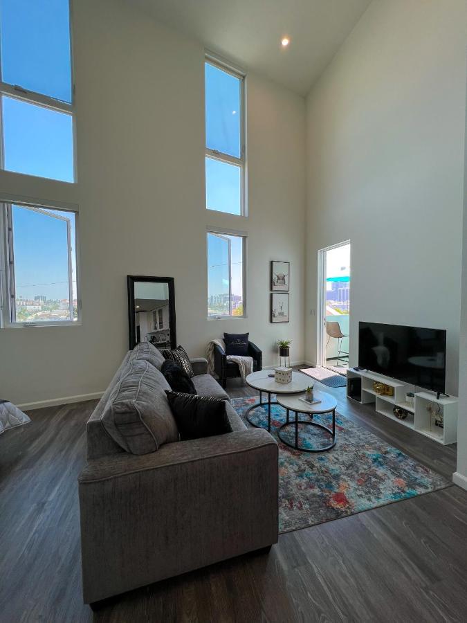 Luxury Downtown Los Angeles Penthouse Condo With Skyline Views Luaran gambar