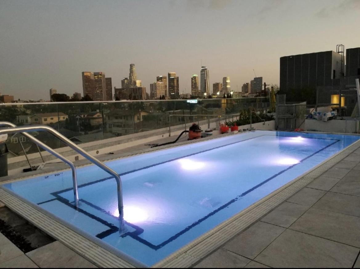 Luxury Downtown Los Angeles Penthouse Condo With Skyline Views Luaran gambar