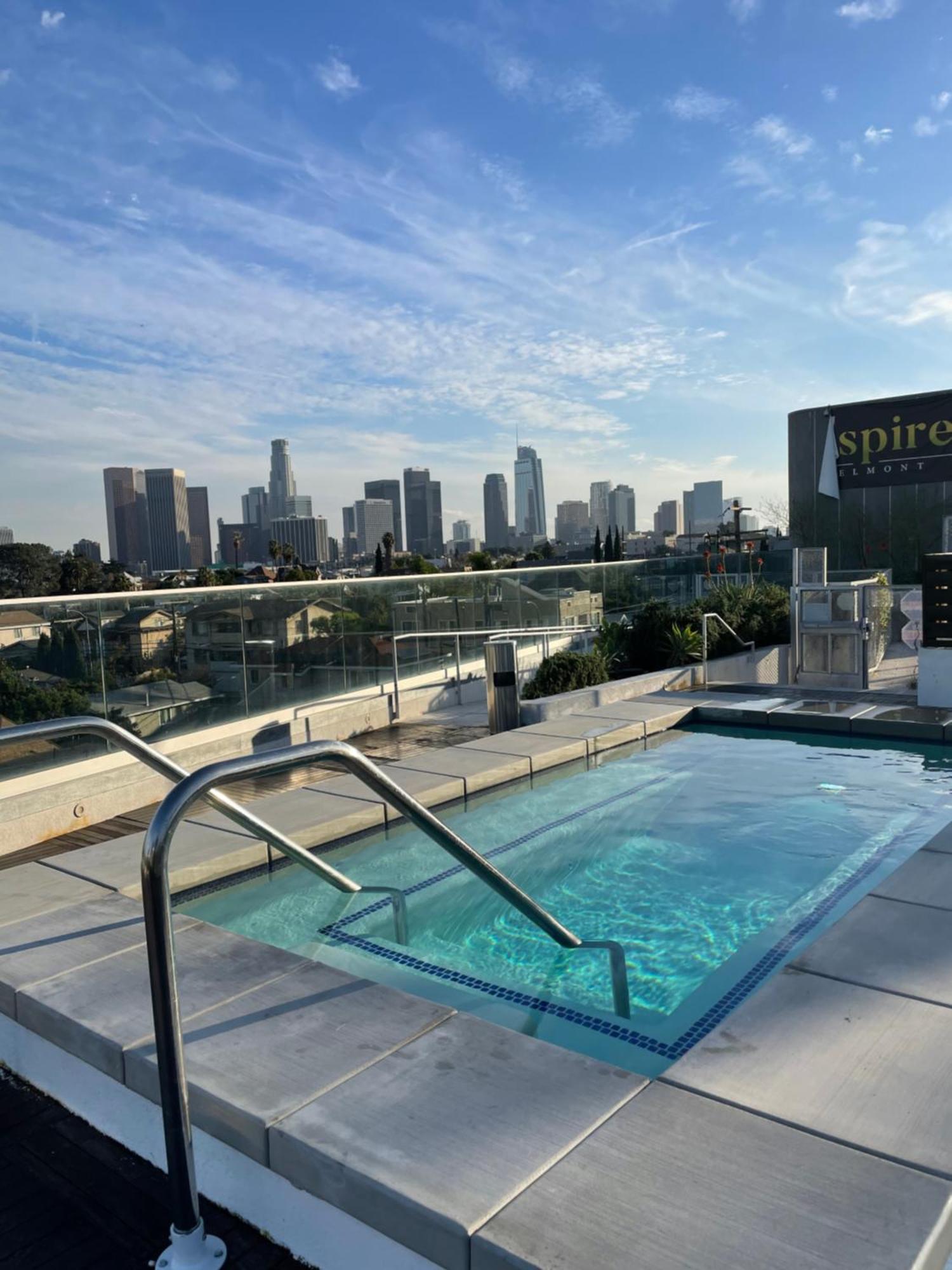 Luxury Downtown Los Angeles Penthouse Condo With Skyline Views Luaran gambar